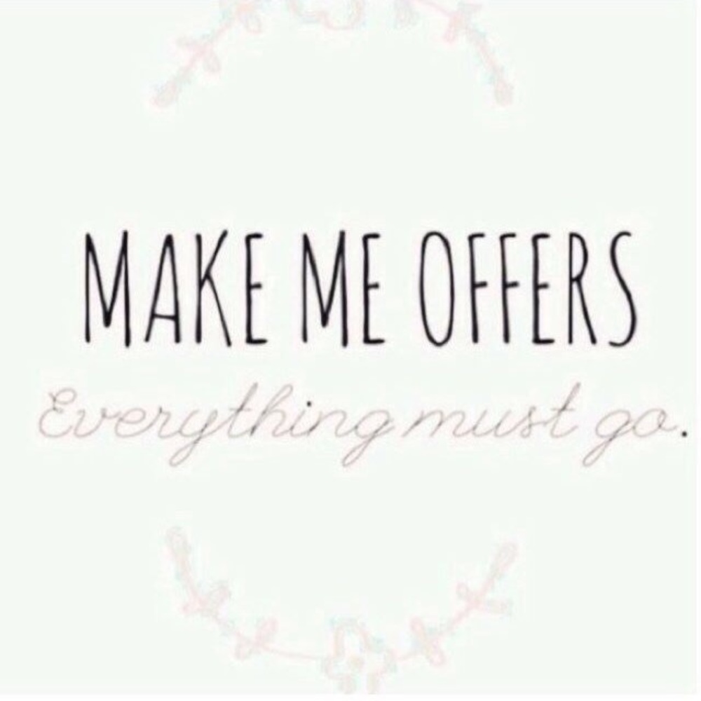 Always open to offers please use the offer button